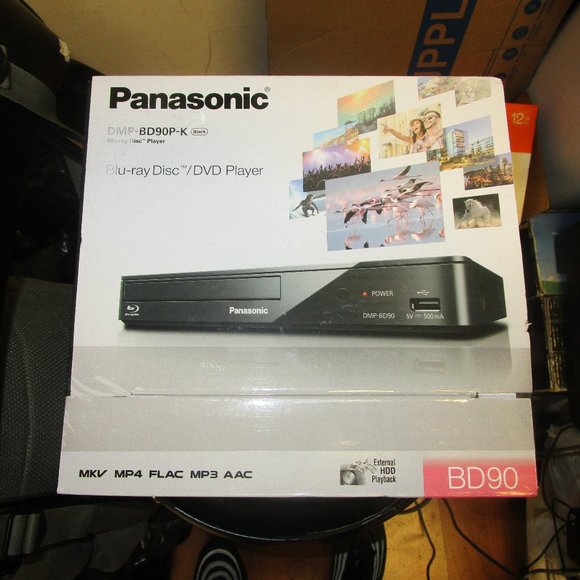 Panasonic Portable Audio & Video Panasonic Dmpbd9pk Bluray Dvd